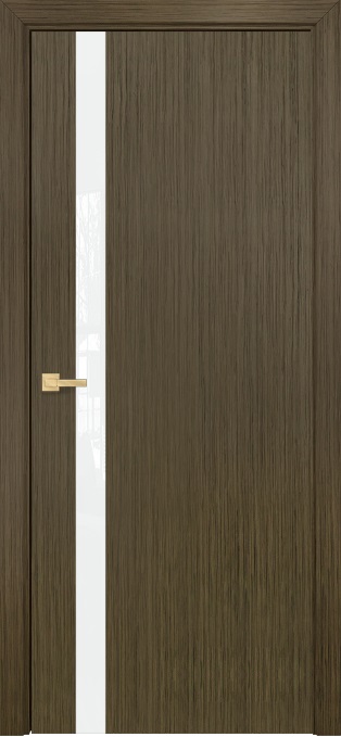 Двери в интерьере - Дверь Оникс Верона 1 олива, триплекс белый