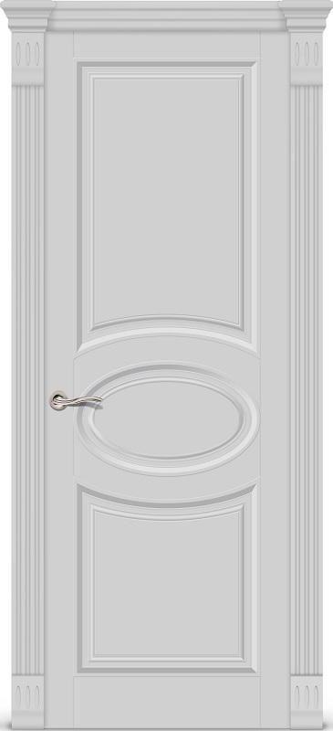 Двери в интерьере - Дверь Ситидорс Венеция 7 эмаль RAL 7047,глухая