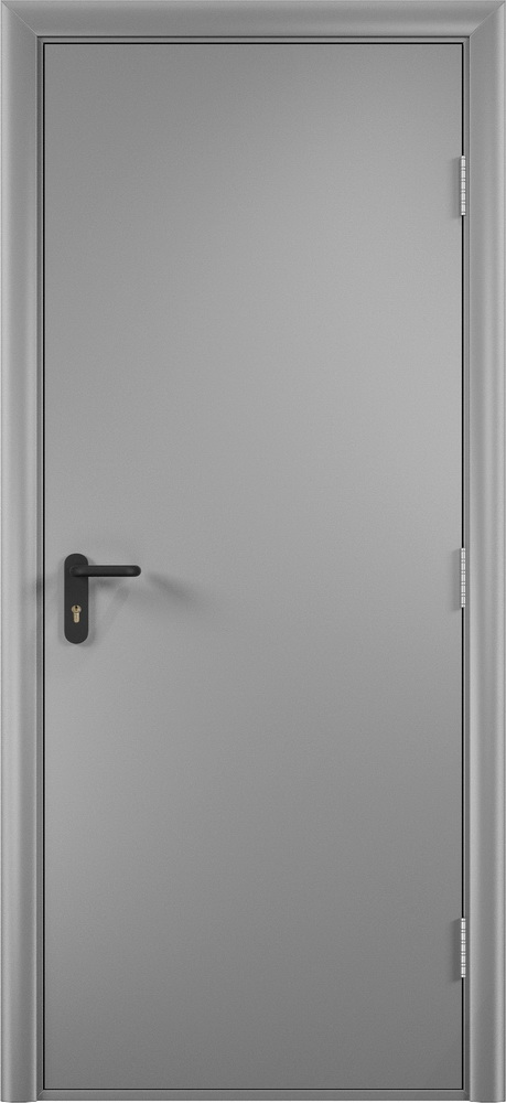 Двери в интерьере - Дверь противопожарная V ДПГ финиш-пленка 30 мин, серая