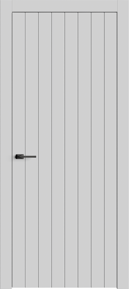 Двери в интерьере - Дверь Линнея-11 эмаль RAL 7047, глухая