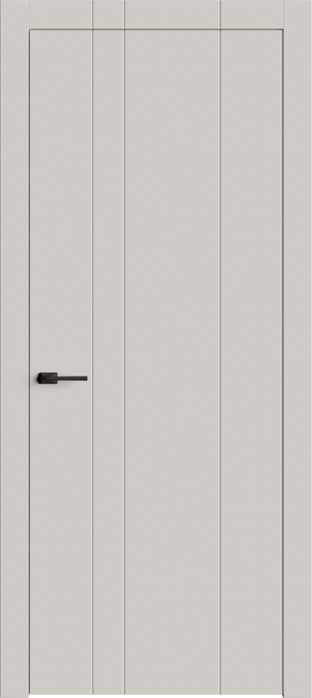 Двери в интерьере - Дверь Линнея-12 эмаль латте, глухая