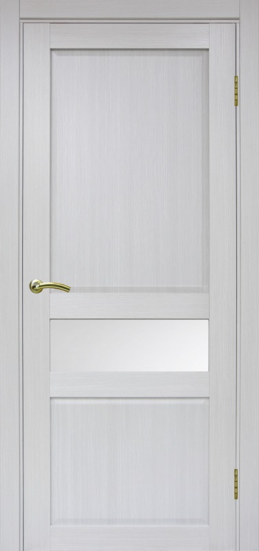 Двери в интерьере - Дверь Эко 631.121 ОФ3 ясень серебристый, сатинат