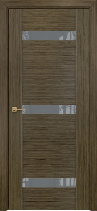 Двери в интерьере - Дверь Оникс Парма 3 олива, глухая лакобель RAL 7040