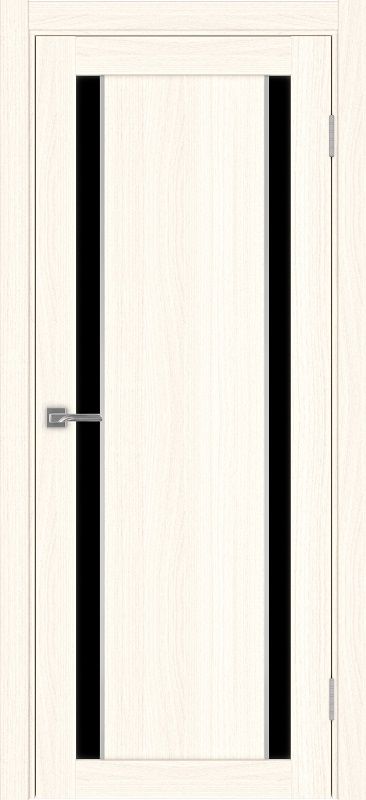 Двери в интерьере - Дверь Эко 522.212 АПП ясень светлый молдинг SC, lacobel черный