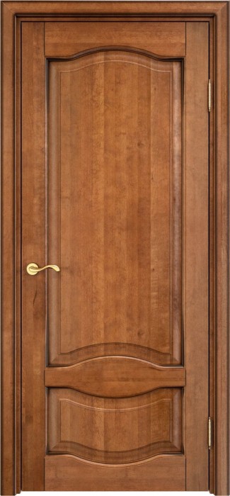 Двери в интерьере - Дверь Итальянская Легенда массив ольхи ОЛ33 орех 10% с патиной, глухая
