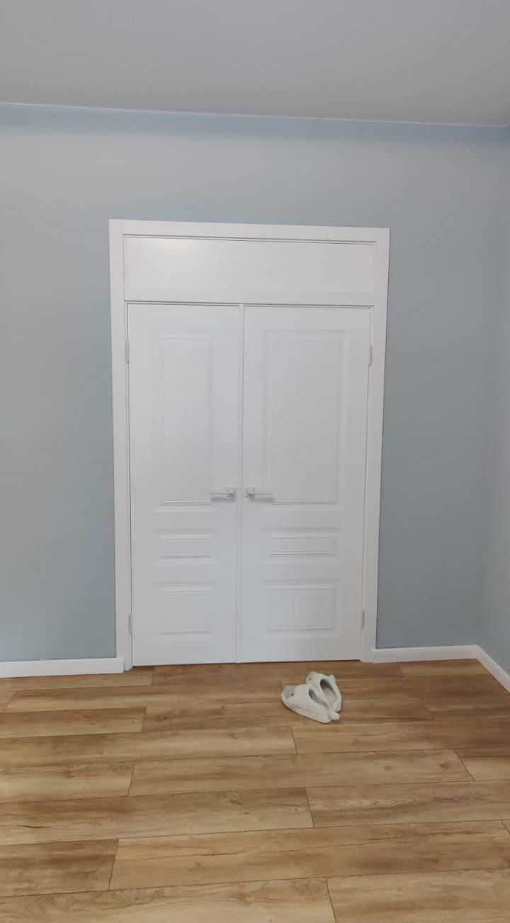 Трио белая эмаль