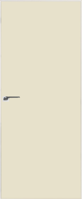 Двери в интерьере - Дверь скрытая ИУ-42 AL с 4-х сторон, эмаль белый шелк 2,0 м
