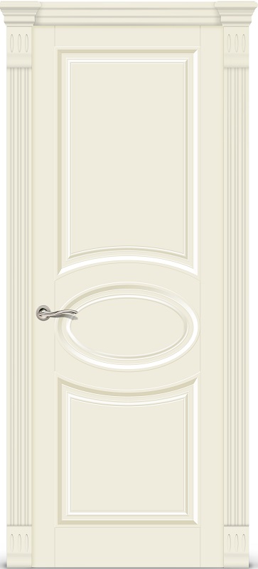Двери в интерьере - Дверь Ситидорс Венеция 7 эмаль RAL 9001,глухая