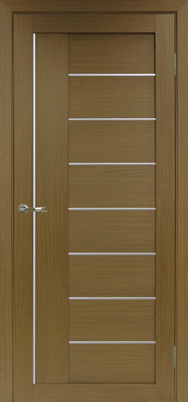 Двери в интерьере - Дверь Эко 524.11 АПП орех молдинг SC, глухая