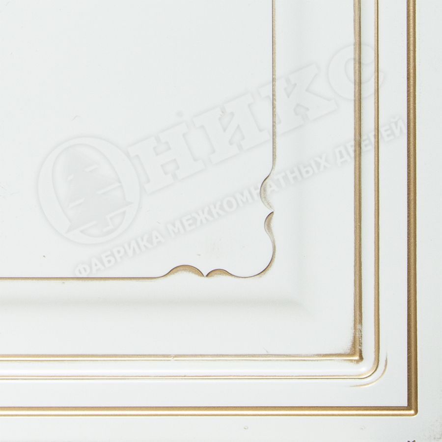 Дверь Оникс Версаль фрезерованный №2 эмаль белая, глухая. Фото №3