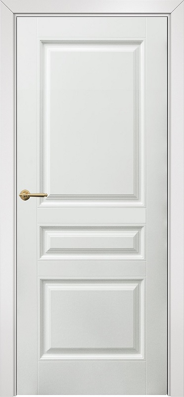 Двери в интерьере - Дверь Оникс Версаль фрезерованная №7 эмаль белая, глухая