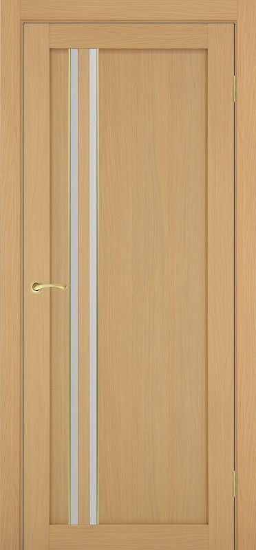 Двери в интерьере - Дверь Эко 525.121 АПС ясень темный молдинг SG, lacobel белый