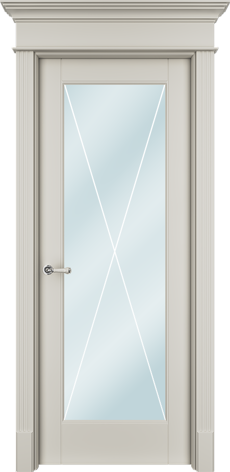 Двери в интерьере - Дверь ТанХС эмаль RAL 9001, сатинат