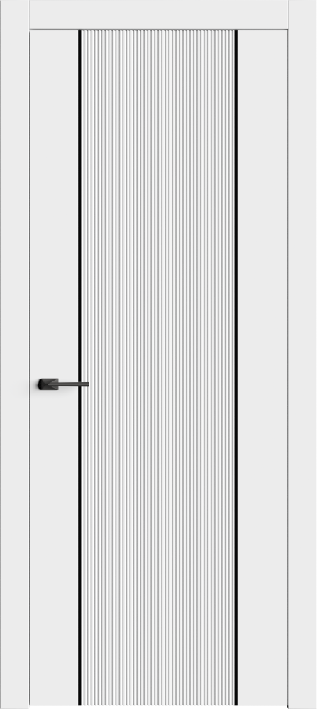 Двери в интерьере - Дверь Линнея-3М эмаль белая, глухая