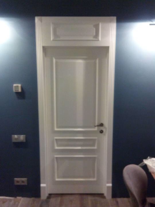 Дверь Версаль Эмаль белая + фрамуга