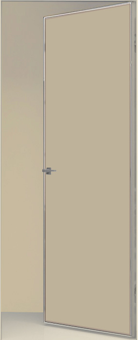 Двери в интерьере - Дверь скрытая ИУ-42 AL с 4-х сторон, эмаль мокко, revers 2,21 м
