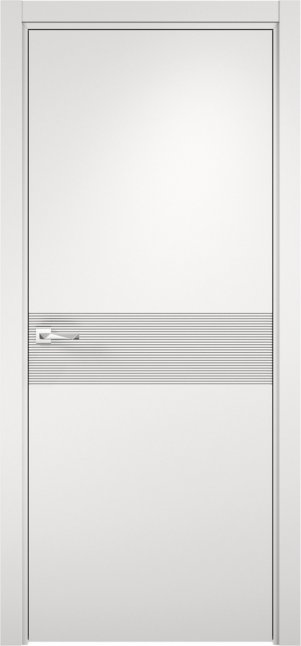 Двери в интерьере - Дверь V Лоярд эмалит Севилья 17 софт айс, глухая