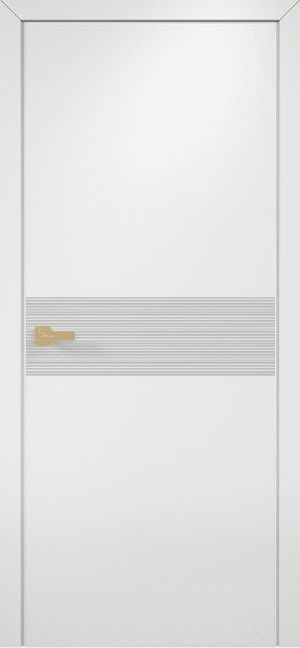 Двери в интерьере - Дверь Оникс Концепт №19 PVC белый, глухая