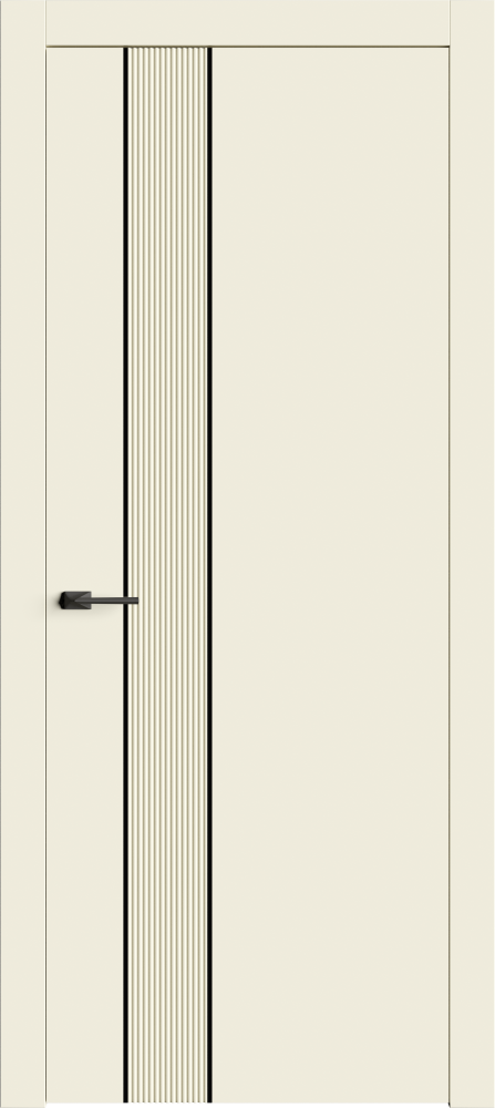 Двери в интерьере - Дверь Линнея-4М эмаль RAL 9001, глухая
