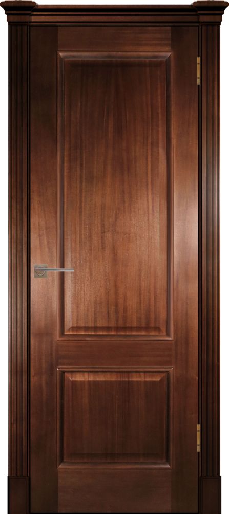 Двери в интерьере - Дверь межкомнатная Покровские двери Прага миланский орех, глухая