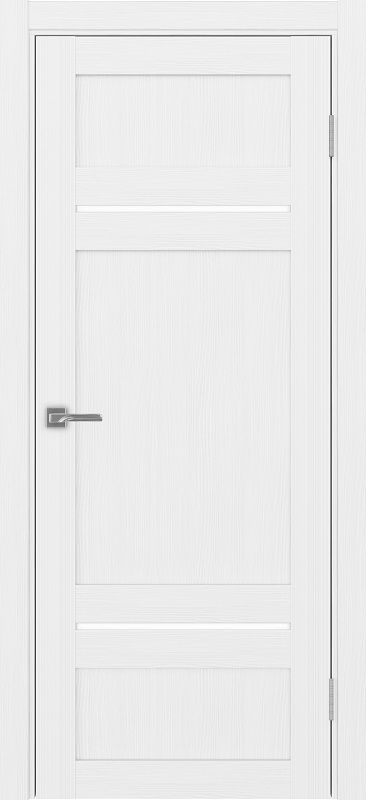 Двери в интерьере - Дверь Эко 532.12121 белый лед, lacobel белый