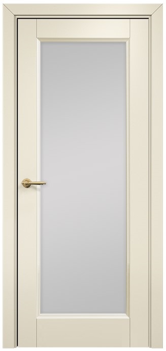 Двери в интерьере - Дверь Оникс Тоскана 1 эмаль слоновая кость, сатинат белый