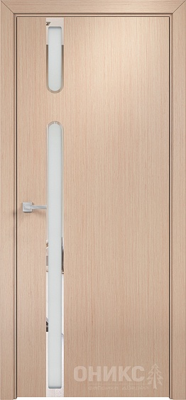Двери в интерьере - Дверь Оникс Рондо дуб беленый, сатинат