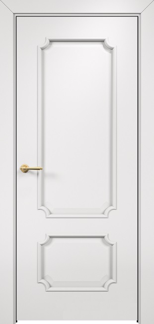 Двери в интерьере - Дверь Оникс Палермо эмаль белая, глухая