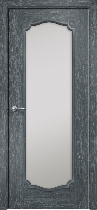 Двери в интерьере - Дверь Оникс Венеция 2 дуб седой, сатинат