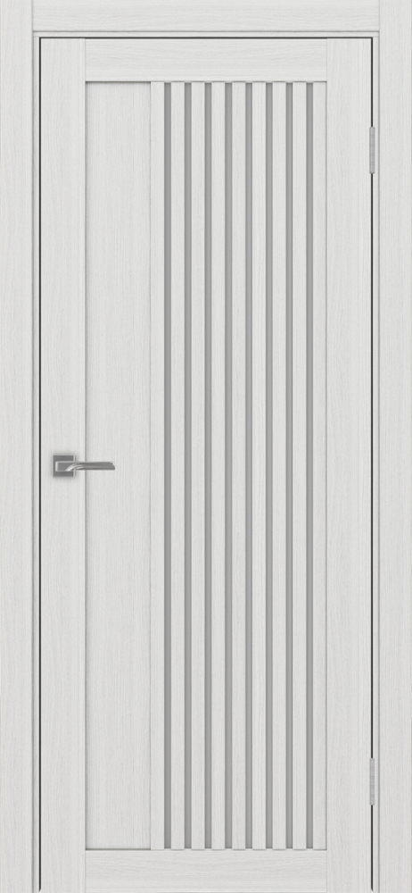 Двери в интерьере - Дверь Эко 544.12 ясень серебристый, сатинат