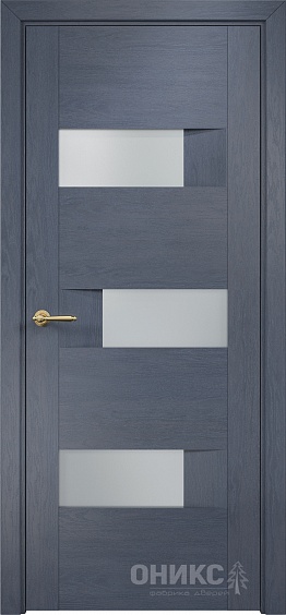 Двери в интерьере - Дверь Оникс Лондон дуб графит, сатинато