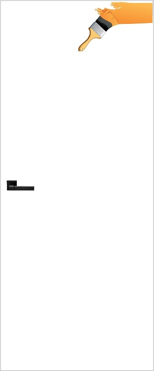 Двери в интерьере - Дверь скрытая под покраску Z Invisible 2,0 м, кромка ABS, 40 мм