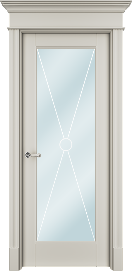 Двери в интерьере - Дверь ТанХОс эмаль RAL 9001, сатинат