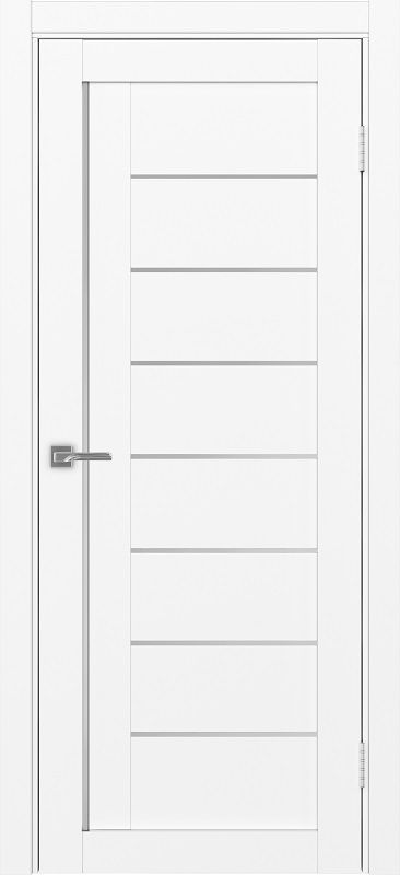 Двери в интерьере - Дверь Эко 524.11 АПП белый снежный молдинг SC, глухая