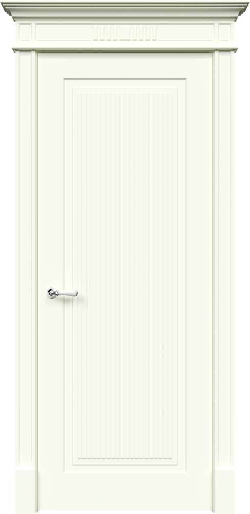 Двери в интерьере - Дверь Рим эмаль RAL 9010, глухая