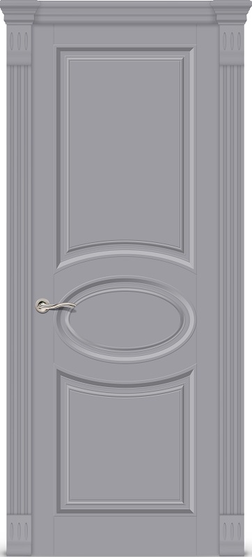 Двери в интерьере - Дверь Ситидорс Венеция 7 эмаль RAL 7040,глухая