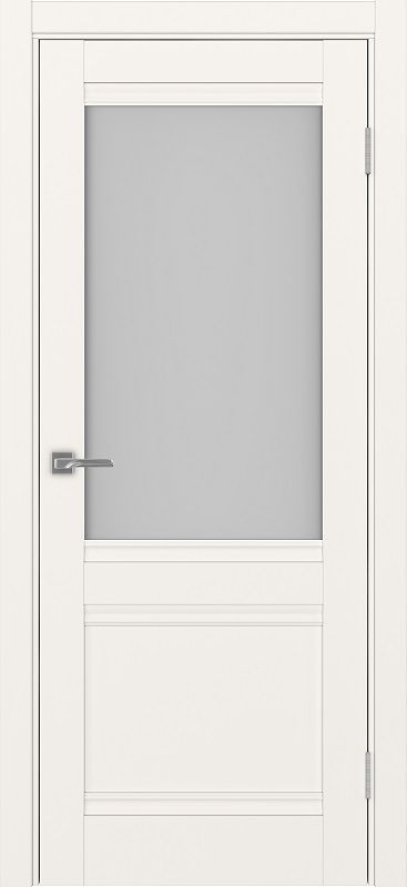 Двери в интерьере - Дверь Эко 502.21U бежевый, сатинат