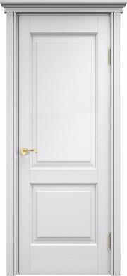 Двери в интерьере - Дверь ПМЦ массив ольхи ОЛ13 эмаль белая, глухая