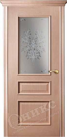 Двери в интерьере - Дверь Оникс Версаль беленый дуб, сатинат художественный Дерево