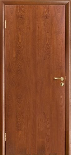 Двери в интерьере - Дверь Оникс Эконом красное дерево, глухая