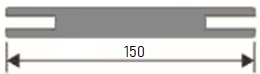 Добор Т 150*10*2070 мм
