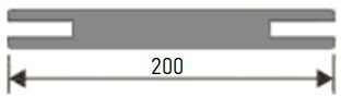 Добор Т 200*10*2070 мм