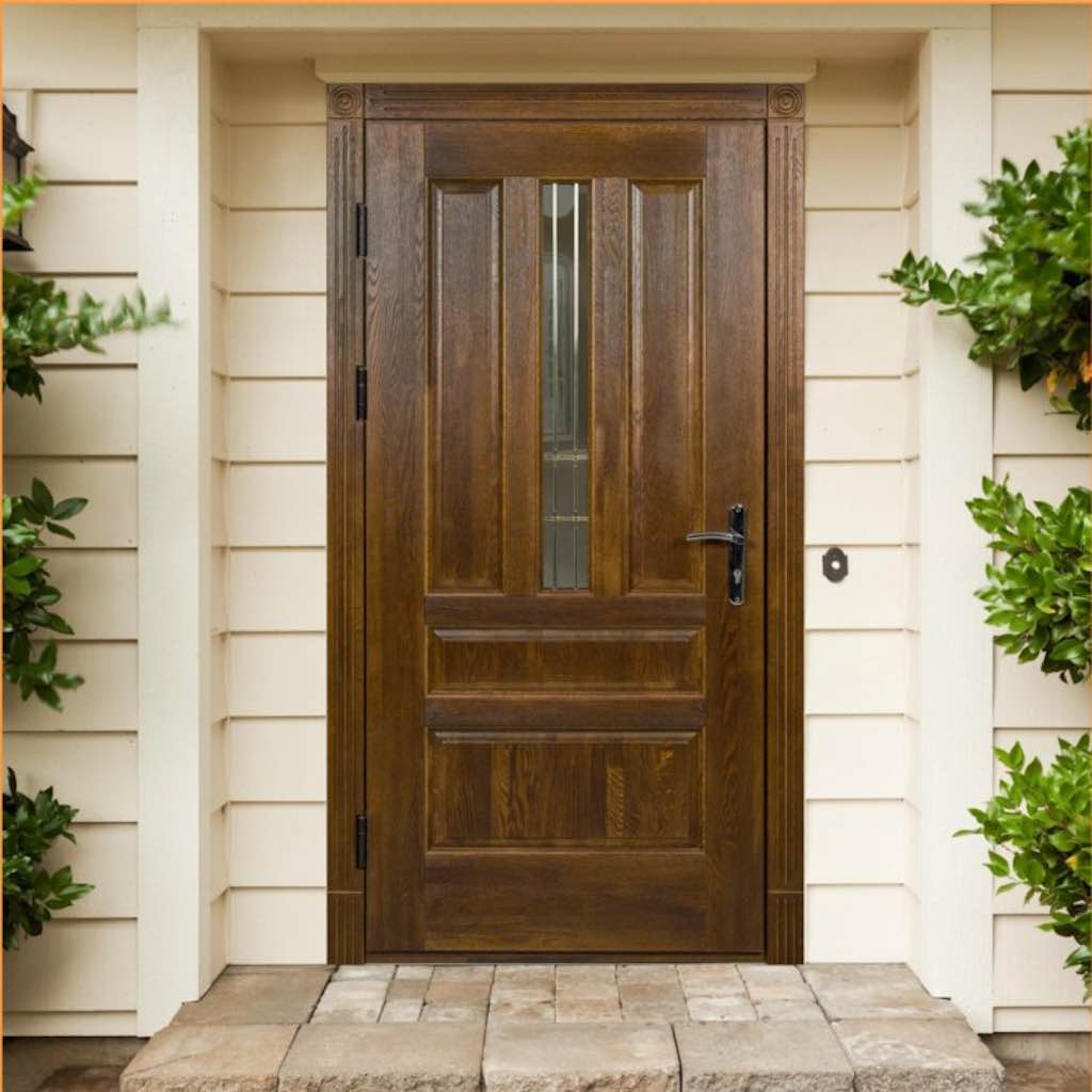 деревянные входные двери