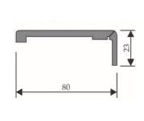 Наличник "Т" ДР экошпон 80*23*2200
