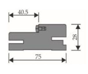 Коробка "Т" ДР экошпон 75*28*2100