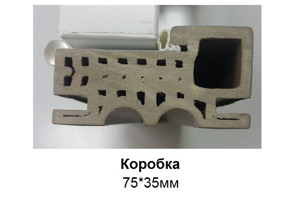 Коробка "Т" 75*38 мм