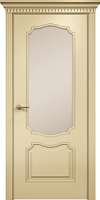 Недавно просмотренные - Дверь Оникс Венеция фрезерованная эмаль RAL 1015, сатинат бронза