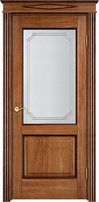 Недавно просмотренные - Дверь ПМЦ массив дуба Д13 орех 10% с патиной, стекло 13-5