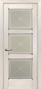 Недавно просмотренные - Дверь Текона шпон Вайт 04 дуб капучино, гравировка Тоскана сатинат белый