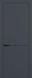 Недавно просмотренные - Дверь Z K10 полипропилен  графит премьер, молдинг черный, глухая
